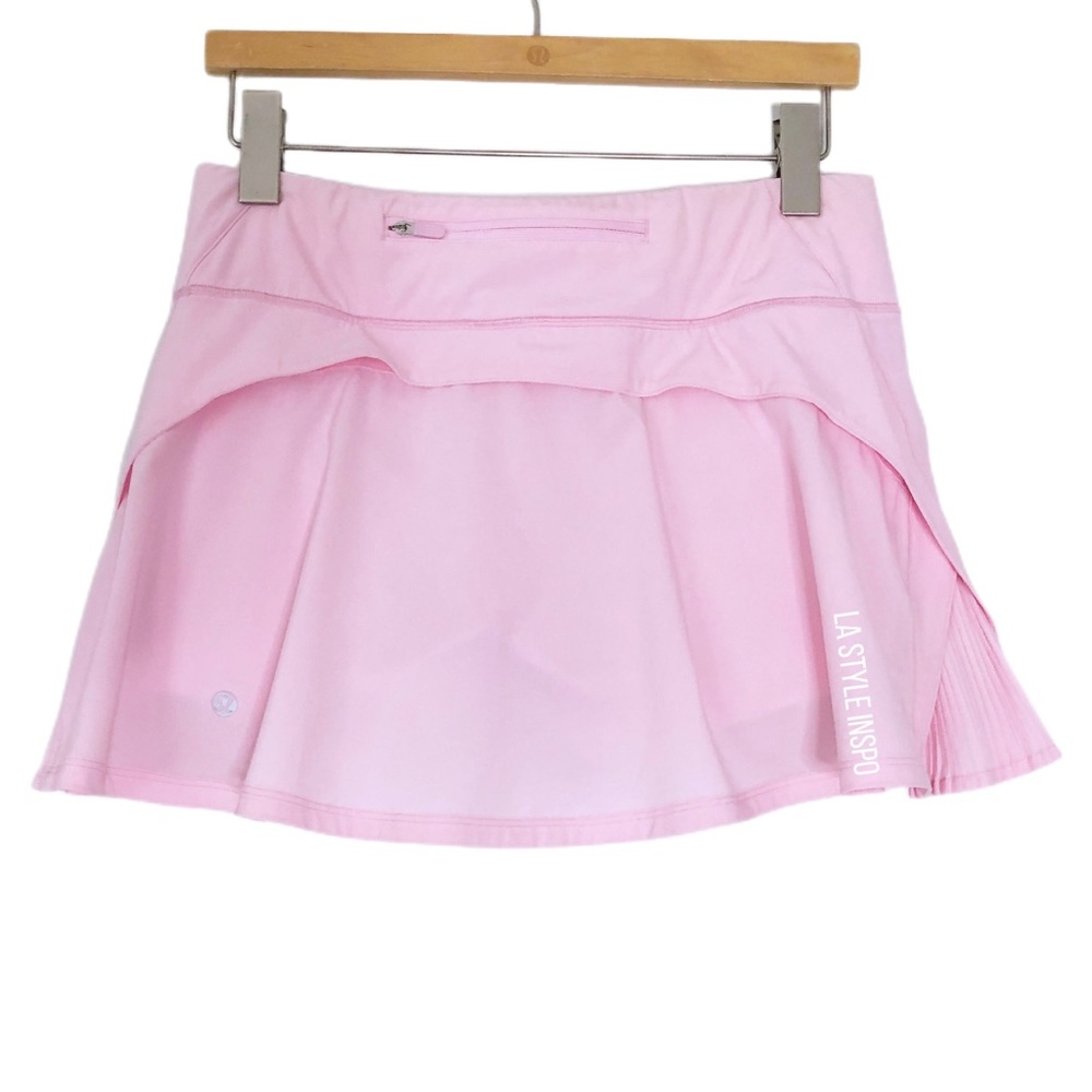 Lululemon Play Off The Pleats Pink Skirt Regular Size 4